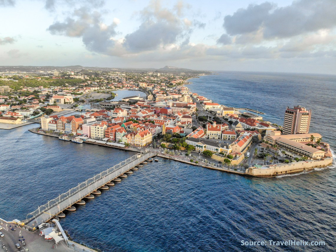 over curacao willemstad