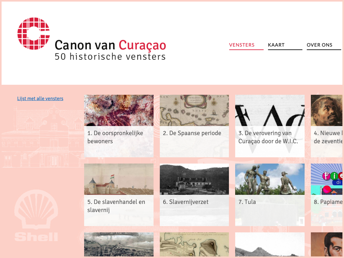 Webseite Canon Curaçao